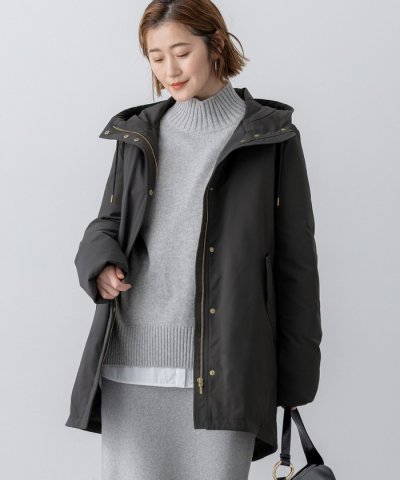 【一部店舗限定/撥水加工】ミリタリー フーデット ダウンコート