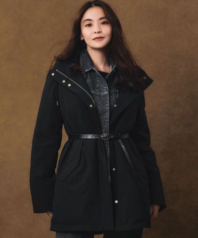 【一部店舗限定/撥水加工】ミリタリー フーデット ダウンコート