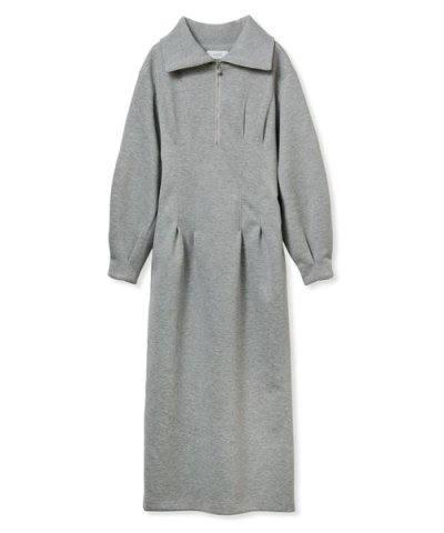 【ONLINE限定】ハーフジップダンボールワンピース