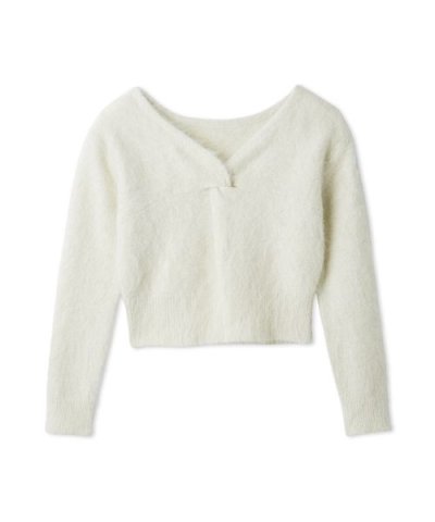 ツイストニットプルオーバー