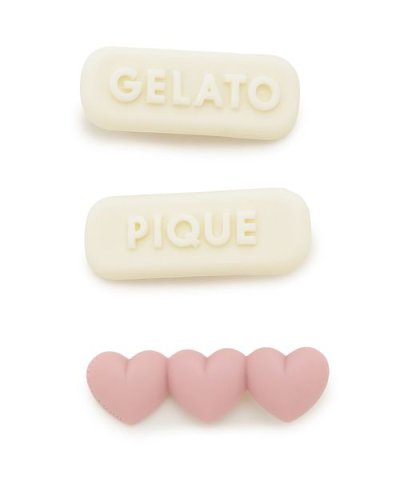 ボリュームロゴヘアクリップセット