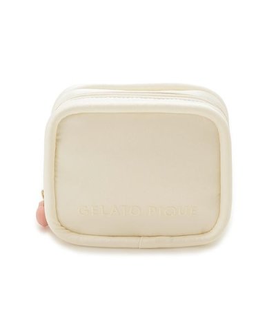 ボリュームロゴスクエアポーチ