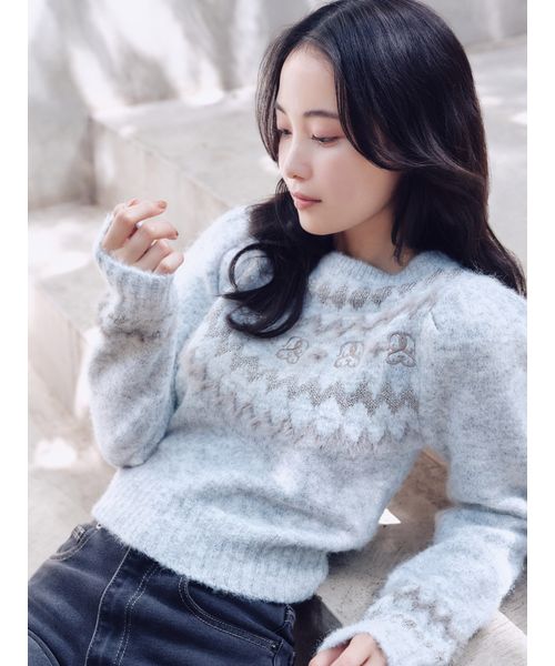 Sustainableノルディックニットプルオーバー(508625063)｜阪急百貨店