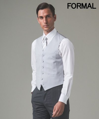 【WEAR BLACK】シルバーベスト