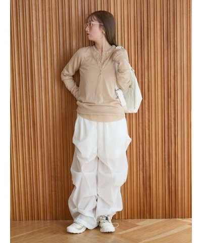 ランダムタックナイロンワークパンツ