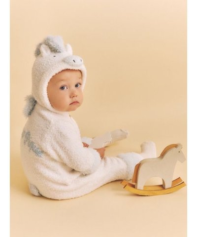 【BABY】ベビモコポニーロンパース