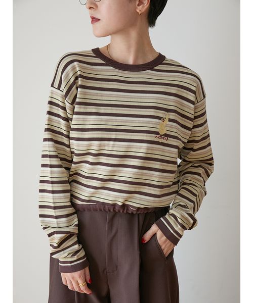 Global warming】ボーダーニットトップス(508627903)｜阪急百貨店公式