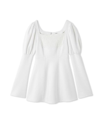 ロココ調スウェットミニワンピース