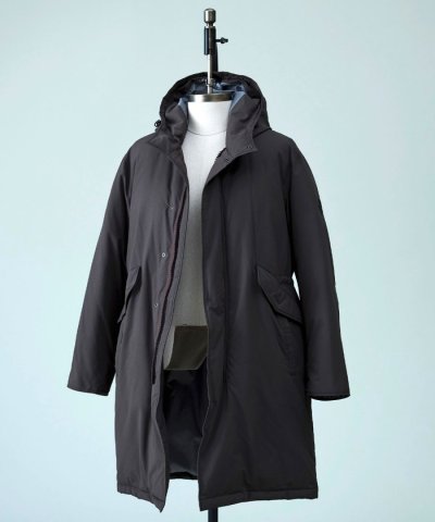 真冬の上質ドレスダウン【軽量 / 保温性 / 撥水性 / 透湿】ストレッチタフタ