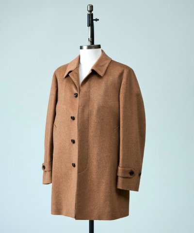 【定番】ウールカシミアビーバー ドレスショートコート_25年モデル