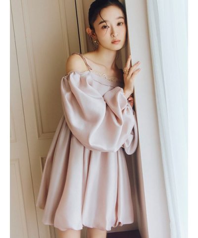 バルーンミニドレス