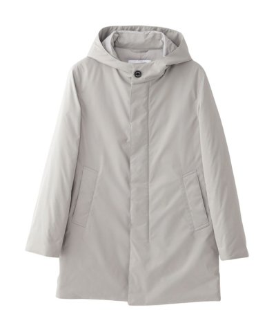 高密度ストレッチツイル/ダウン  WELLINGTON HOOD short(ウ