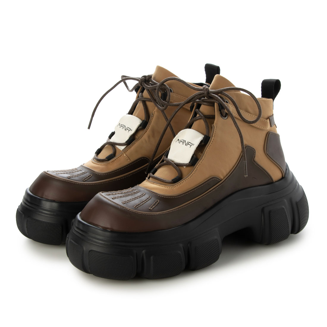 MANAショートブーツ マナ MANA ショートブーツ （GR） -靴＆ファッション通販 ロコンド