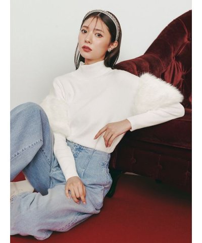 【MASH BLACK FRIDAY限定】【WEB限定】ファードッキングニットプ