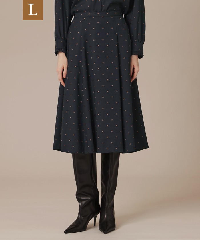 S｜Aラインスカート｜MACKINTOSH LONDON(Lサイズ)(マッキントッシュ