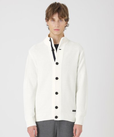 ハイネックカーディガン