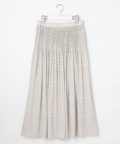 【17号サイズまで展開・セットアップ対応】ライトサテンプリーツ スカートII