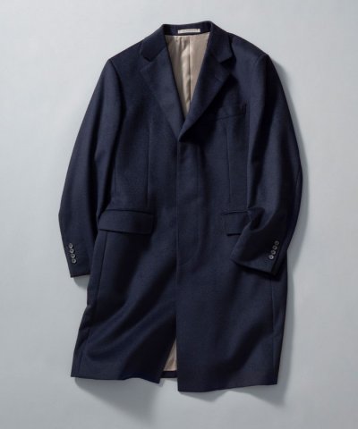 ライトウェイトアンゴラ チェスターコート