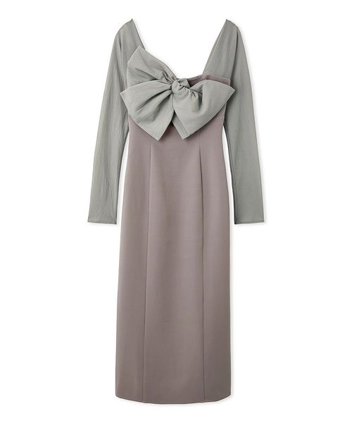 オフショルリボンドレス【カンヘウォン着用】(508633729)｜阪急百貨店