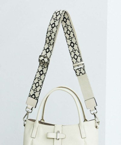 【単品】テープショルダー/オリジナル柄（シルバー金具）