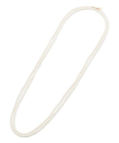 プチパール ロング ネックレス