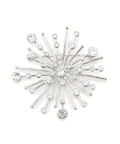 クリスタルシャワー ブローチ