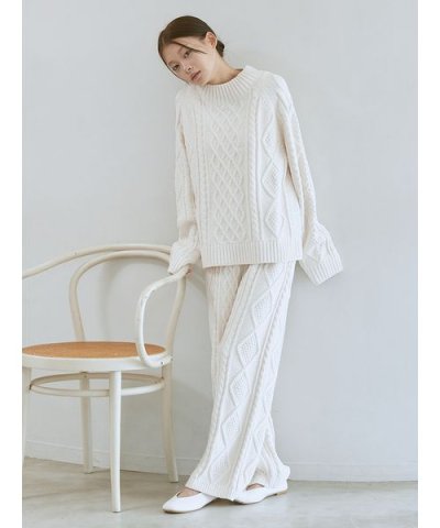 スフレアランロングパンツ