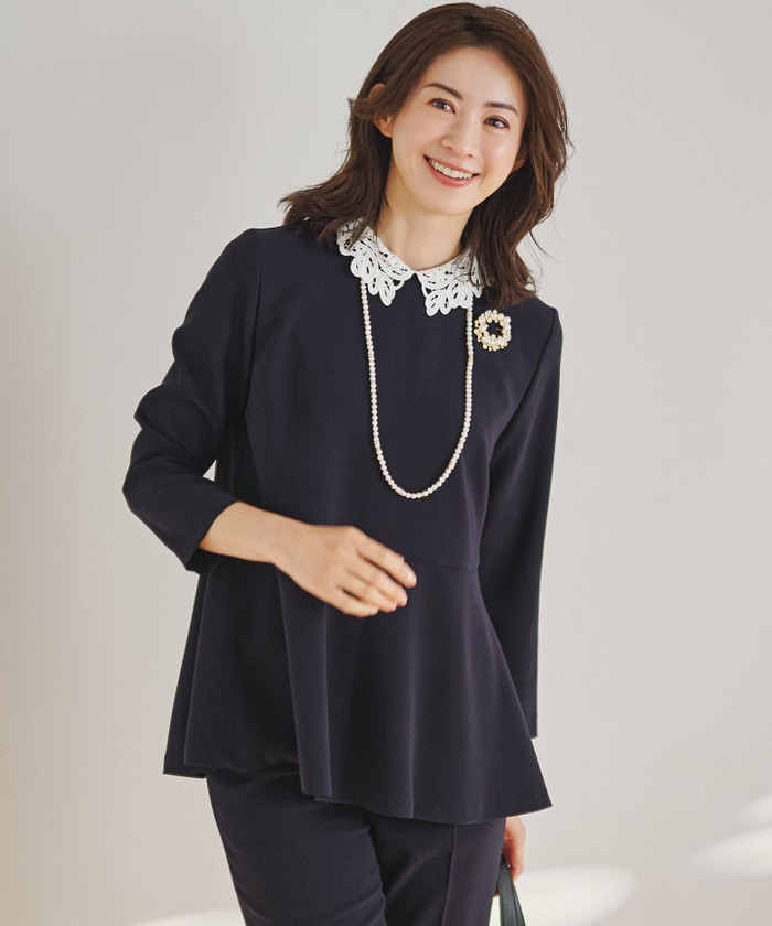 ブルー系｜シャツ・ブラウス｜23区 (Lサイズ)(ニジュウサンク Lサイズ