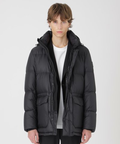 【BLACK lab.】ライトウェイトミドルレングスリップダウン