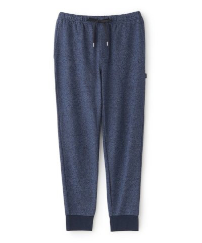 【リラックスウェア】ロングリブテーラードパンツ