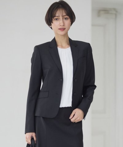 【セットアップ対応】ファインネスウール 二つ釦 ジャケット