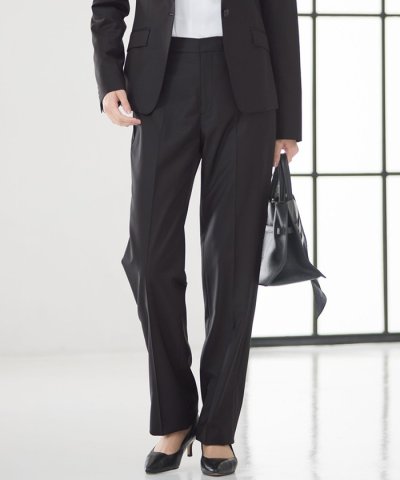 【セットアップ着用】ファインネスウール テーパード パンツ