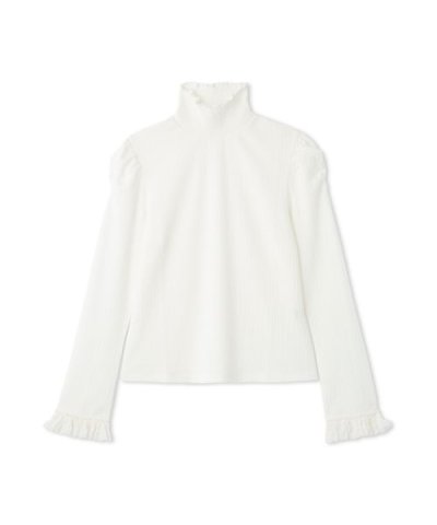 シャーリングカットソートップス