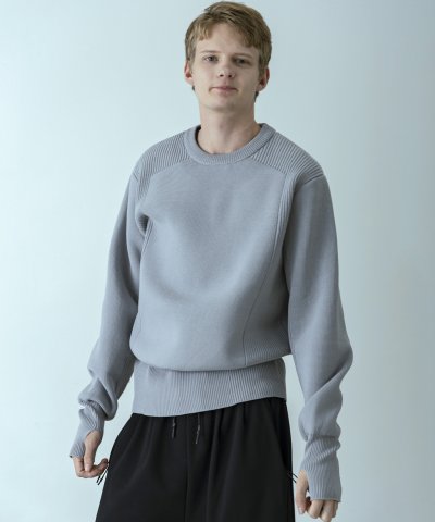 プラスフェニックス +phenix 【WEB・直営店限定】HYBRID KNIT