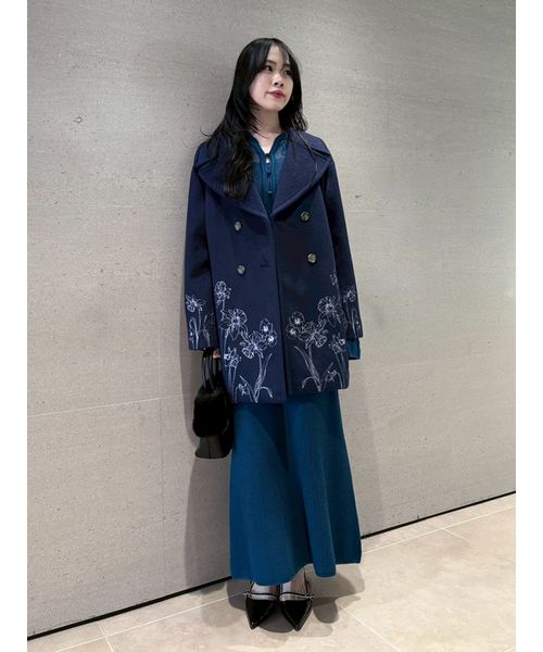エンブロイダリーコクーンコート(508639196)｜阪急百貨店公式通販