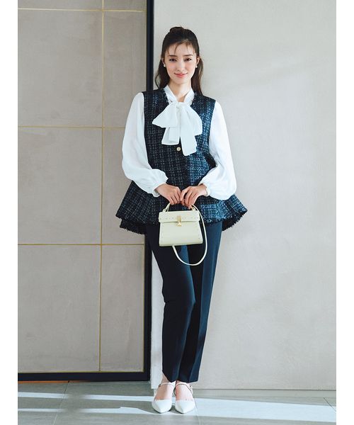 フレアペプラムツイードジレ(508640413)｜阪急百貨店公式通販サイト