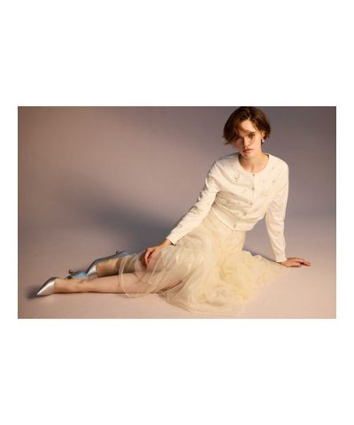 【YUMI KATSURA for CELFORD】コラボスターリー刺繍ニットア