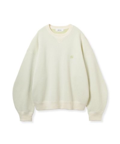 バイカラースウェットライクニット