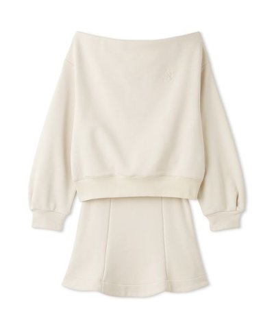 Sustainableオフショルスウェットミニセット