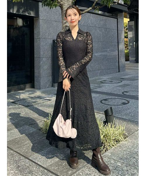 ブラック系｜ワンピース・ドレス｜SNIDEL(スナイデル)｜阪急百貨店公式