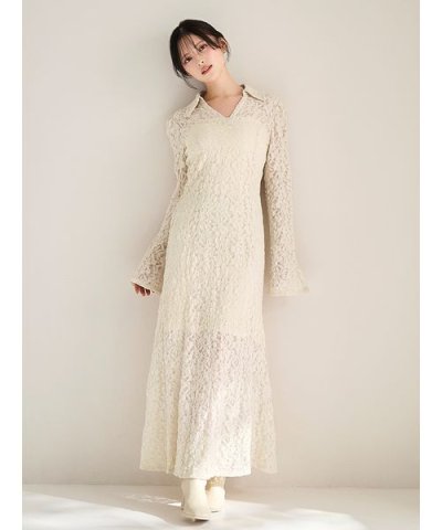 カットレースワンピース