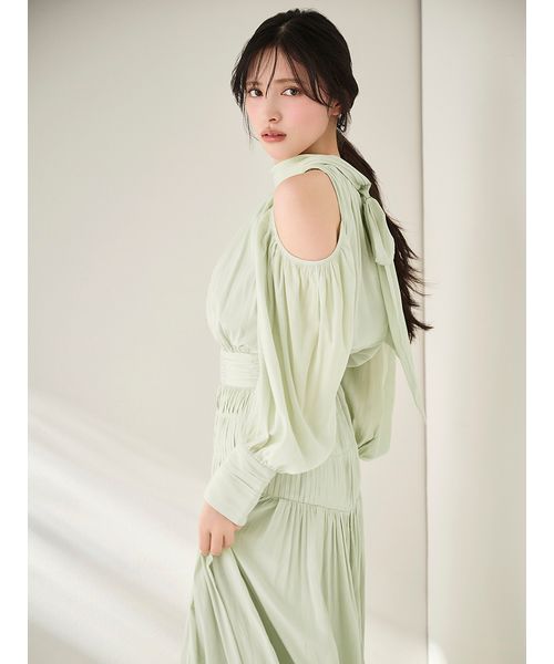 グリーン系｜ワンピース・ドレス｜SNIDEL(スナイデル)｜阪急百貨店公式