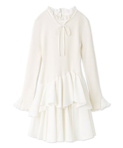 Sustainableドッキングミニニットワンピース