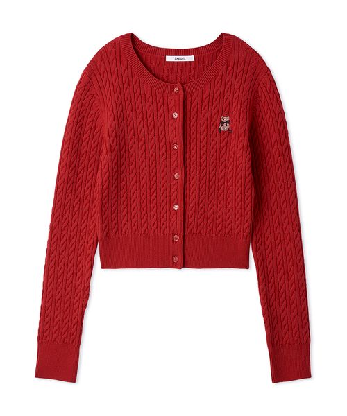 レッド系｜カーディガン｜SNIDEL(スナイデル)｜阪急百貨店公式通販