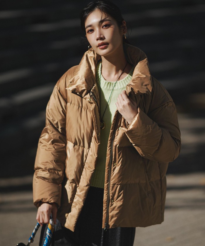 ブラウン系｜ダウン・中綿｜23区 (Lサイズ)(ニジュウサンク Lサイズ