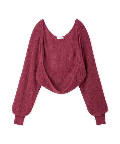 snidel♡ ニットカーディガン SNIDEL（スナイデル） ニットカーディガン FREE アイボリー レディース