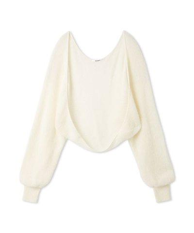 ニットボレロカーディガン