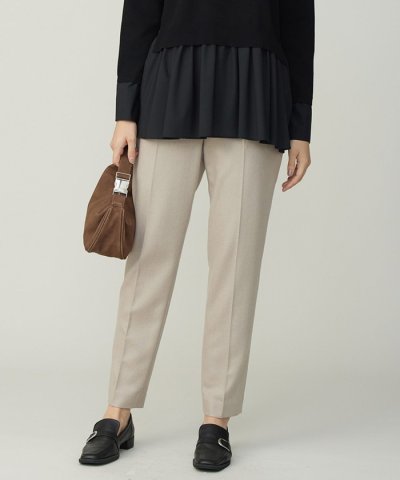 ウォッシャブルライトウール スティックパンツ