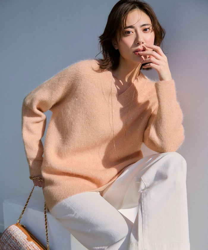 ピンク系｜ニット・セーター｜23区(ニジュウサンク)｜阪急百貨店公式