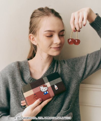 【ハローキティコラボ】PVC長財布